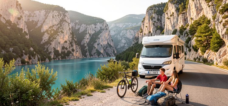Road trip camping-car Verdon Var : une semaine fluide avec des ados